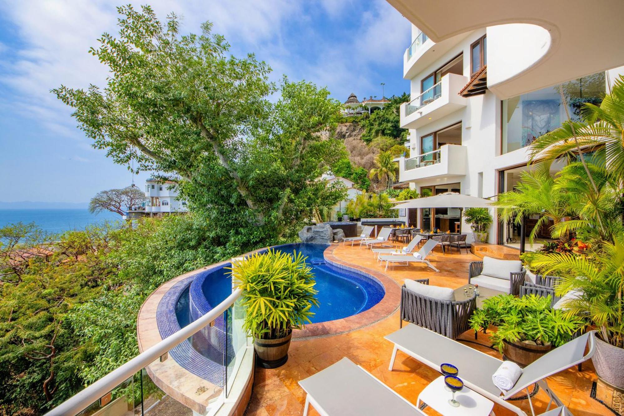 Villa Divina Luxury Boutique - Adults Only Puerto Vallarta Exteriör bild