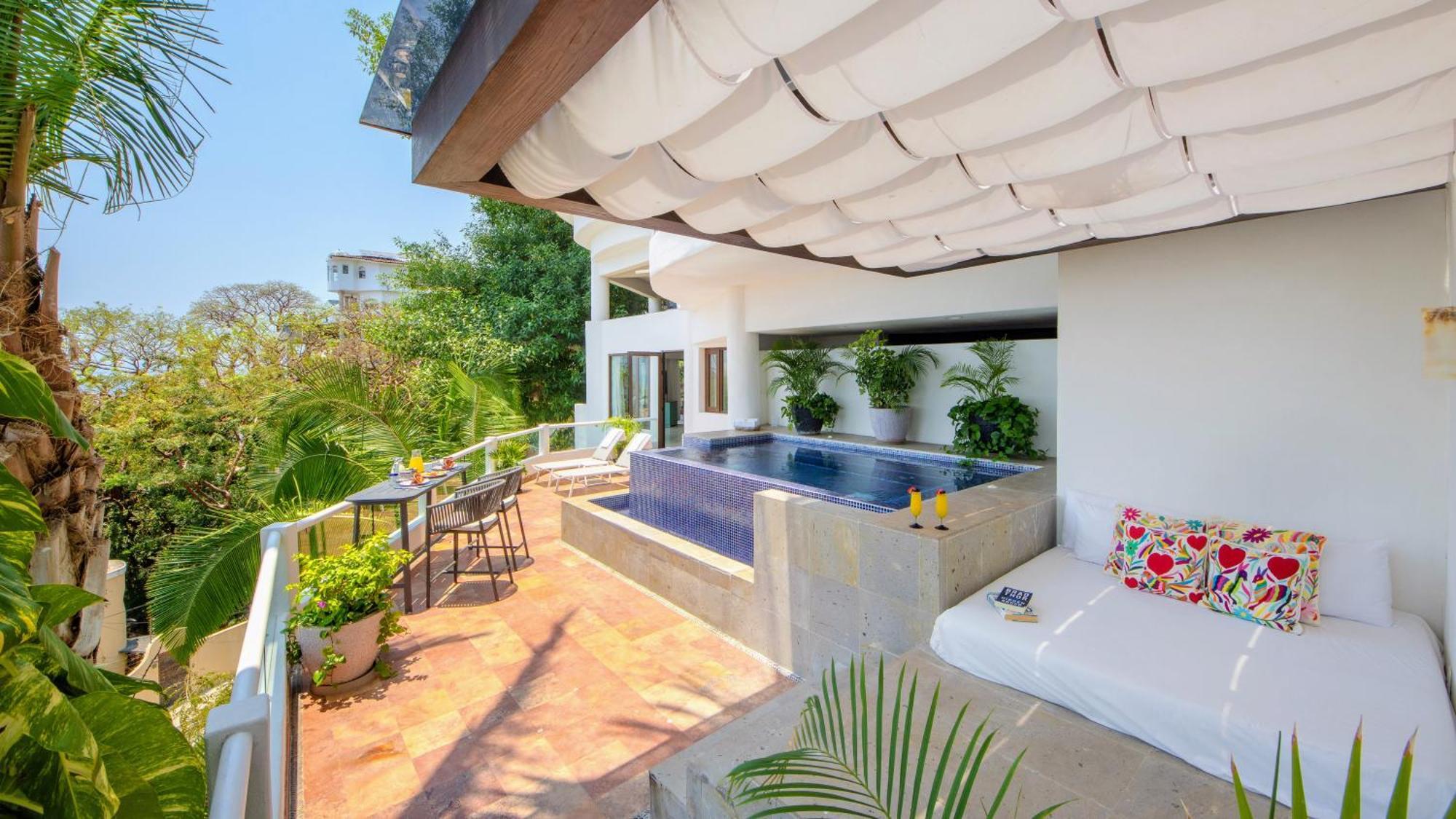 Villa Divina Luxury Boutique - Adults Only Puerto Vallarta Exteriör bild