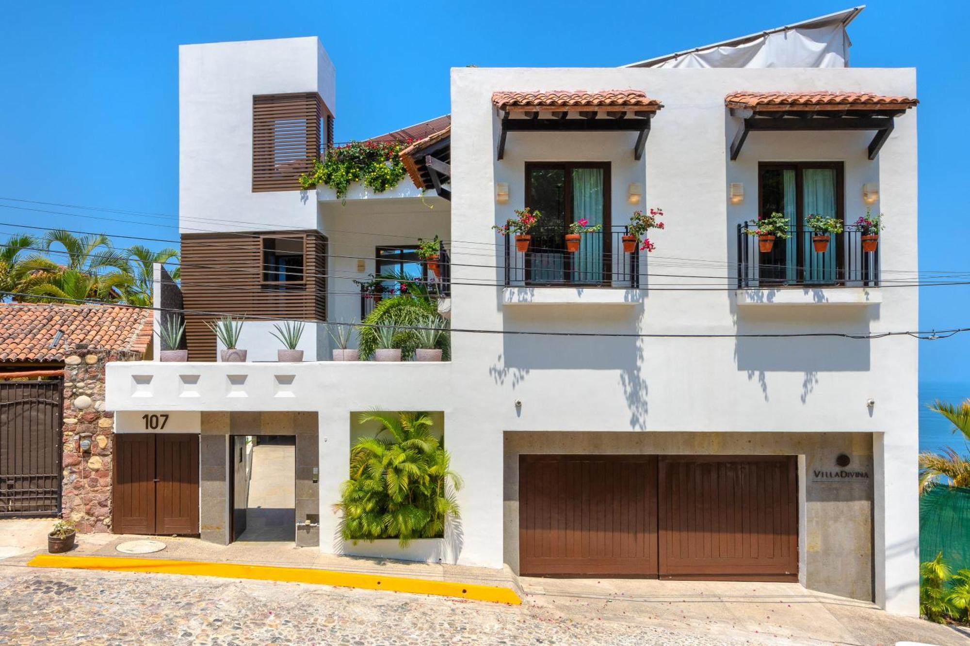 Villa Divina Luxury Boutique - Adults Only Puerto Vallarta Exteriör bild