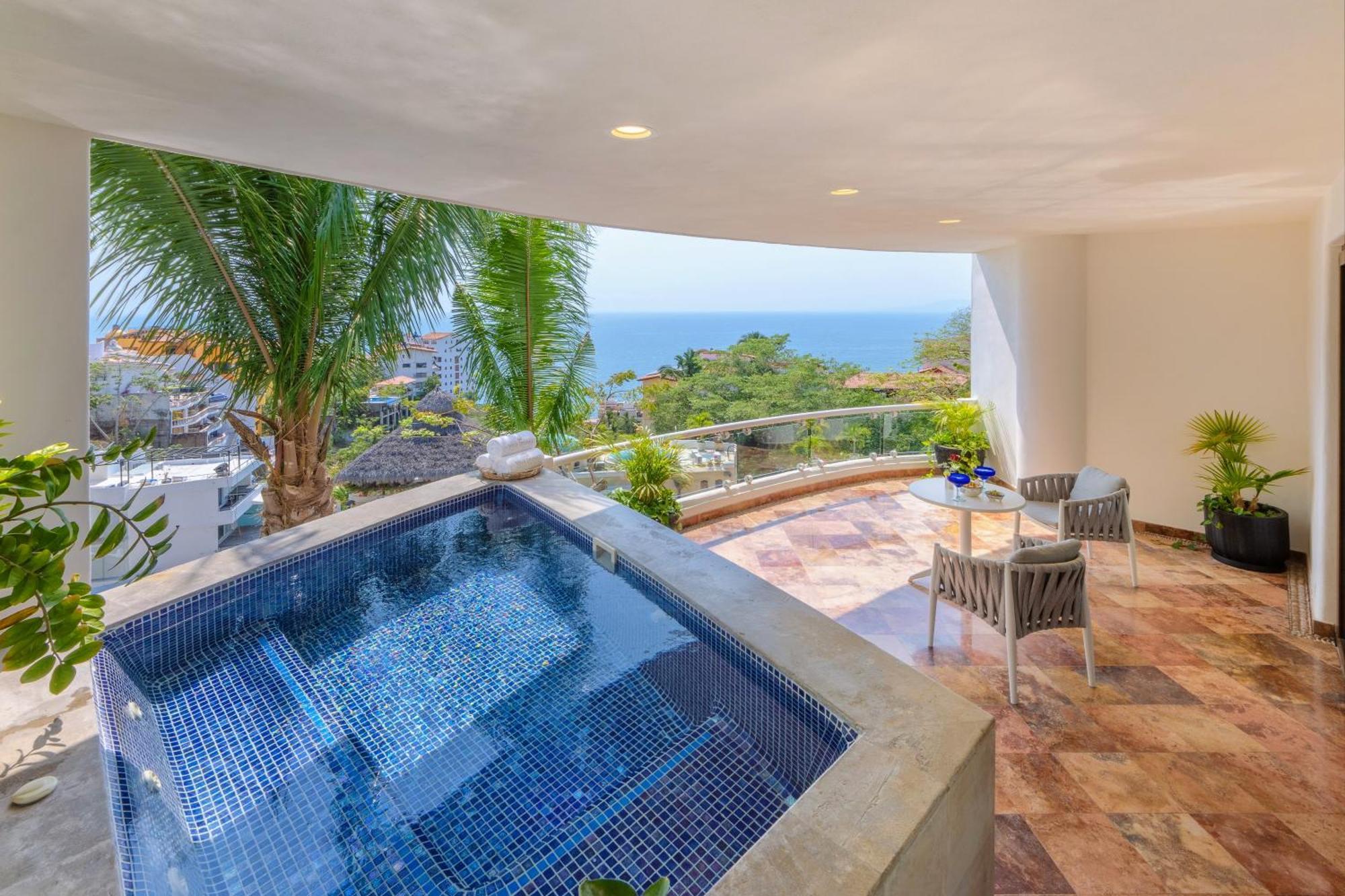 Villa Divina Luxury Boutique - Adults Only Puerto Vallarta Exteriör bild